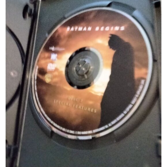 Batman Begins Single Widescreen Edition DVD 2 disc deluxe edition Case - Picture 4 of 4